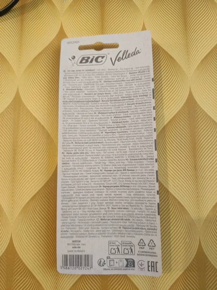 Lot marqueurs fin effaçables BIC Velleda - photo numéro 2
