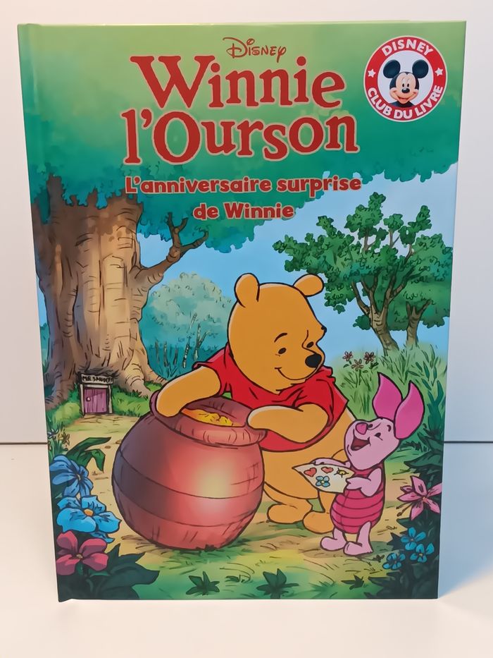 Livre Disney club du livre L'anniversaire surprise de winnie