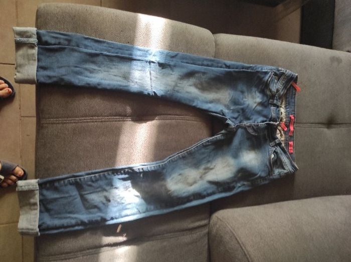 Jeans taille basse 38