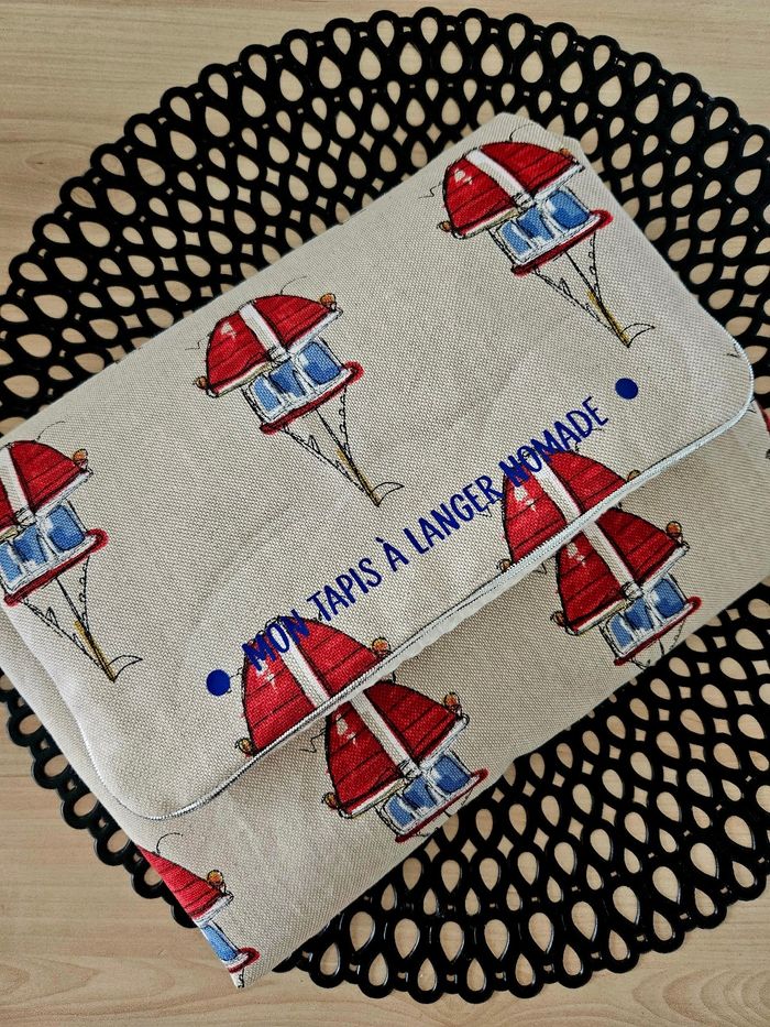 Tapis à langer nomade Navire