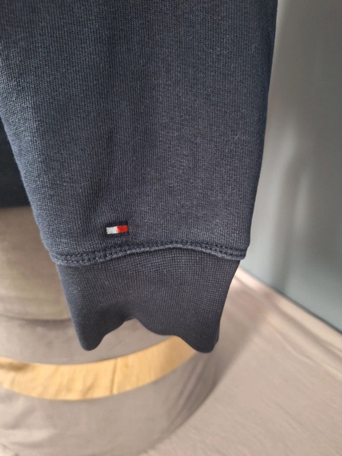 Sweat col rond / crewneck tommy hilfiger homme bleu foncé / taille M full broderie (472) - photo numéro 5