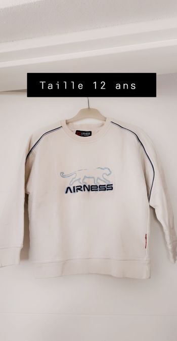 Sweat taille 12ans