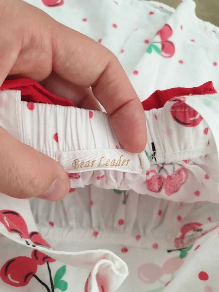 Robe cerise 🍒 6/9m - photo numéro 3
