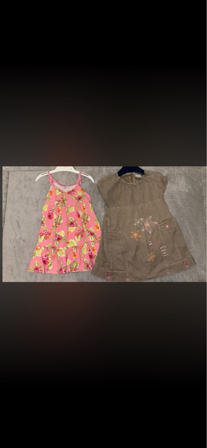 LOT 24 PIÈCES DE VÊTEMENTS FILLE 12 MOIS - photo numéro 2