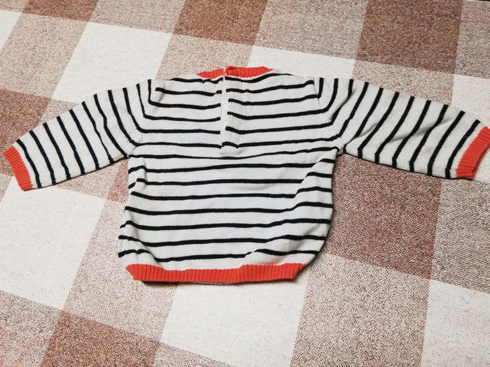 Pull rayé 3 mois - photo numéro 3