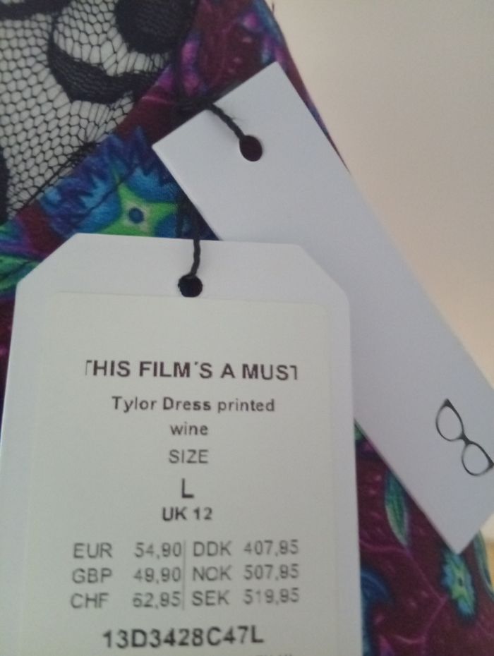 Jolie robe imprimée florale manches/kimono longueur genou - photo numéro 10