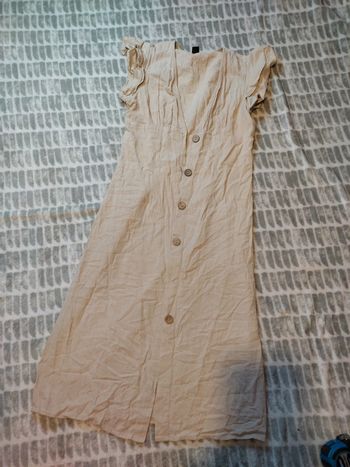 Robe longue beige Shein taille 36
