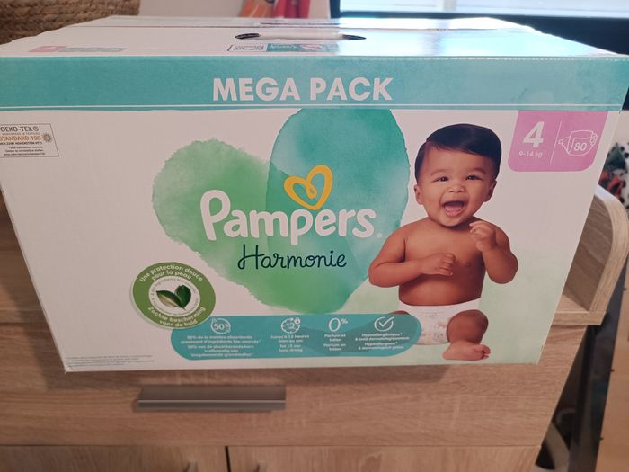 80 Couches Pampers t4