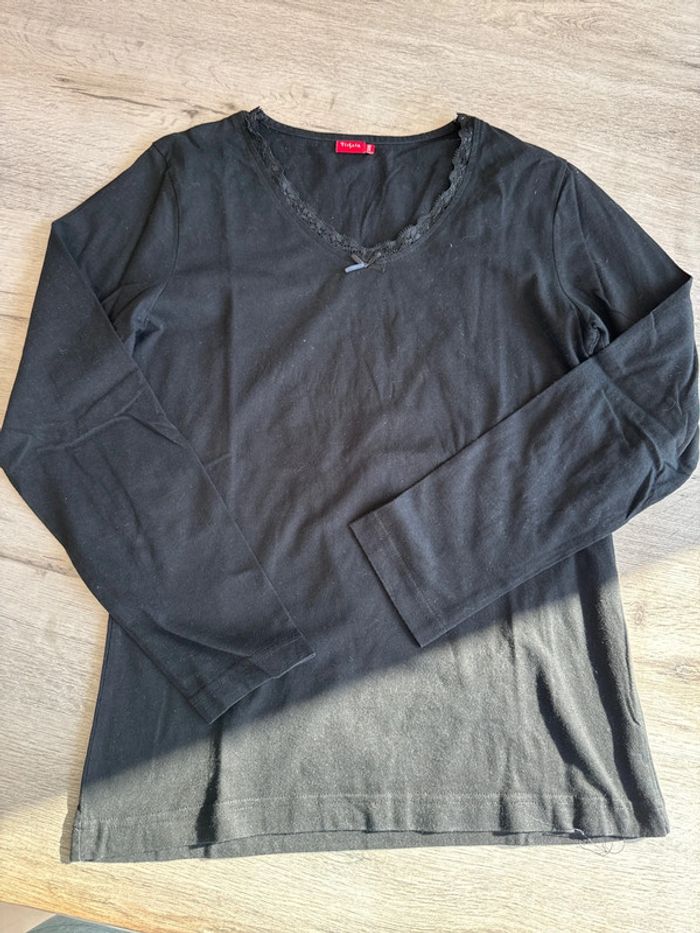 TEE shirt tissaia 38/40 femme