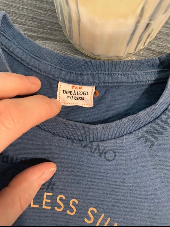 T shirt 8 ans tape à l’œil - photo numéro 3