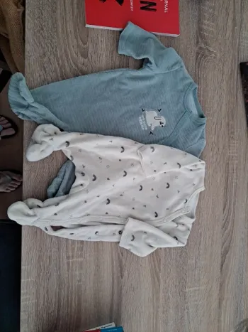 Lot pyjama 1 mois