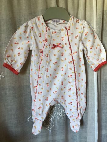 Pyjama d’été ouverture devant naissance kitchoun