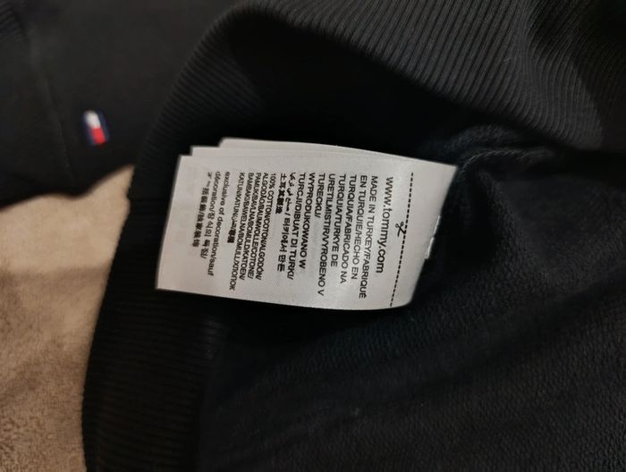 Sweat Tommy Hilfiger homme noir M - photo numéro 7