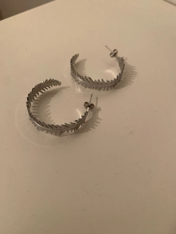 Créoles en acier inoxydable