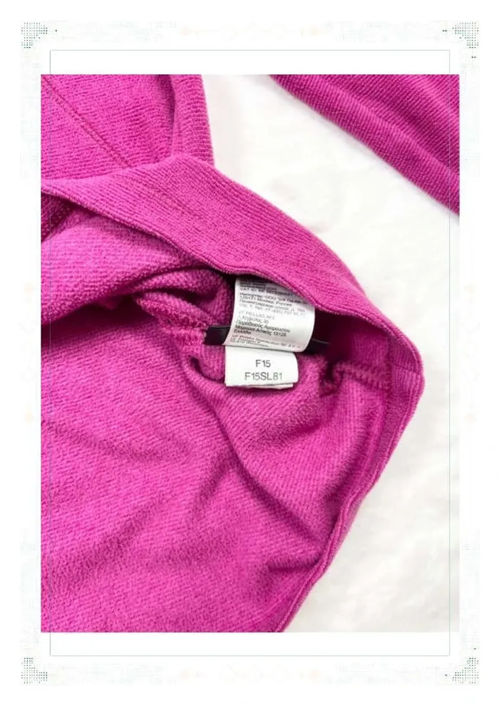 The North Face polaire demi zip rose femme taille L polyester - photo numéro 9