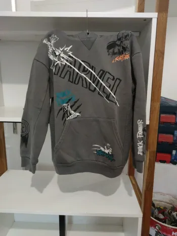 Sweat à capuche gris, Marvel