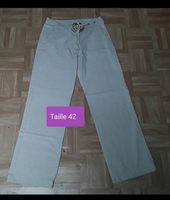 🟣 Pantalon Boucle Taille 42 🟣