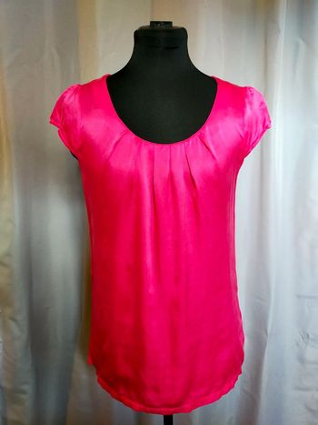 Haut femme Caroll – Taille 38 – Fuchsia éclatant
