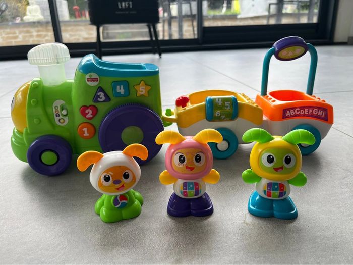 Le train de bebo Fisher price - photo numéro 5