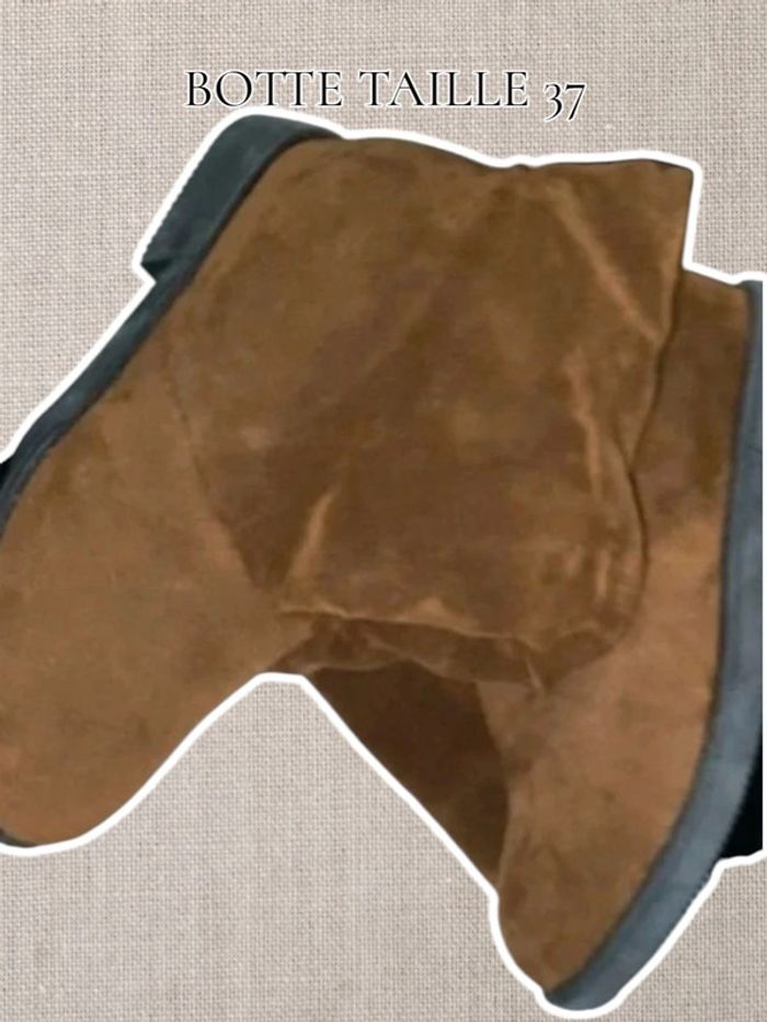 Botte marron - Taille 37 - Neuf - photo numéro 5