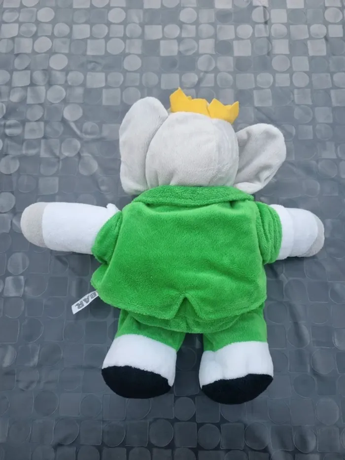 Peluche Babar vintage - photo numéro 4