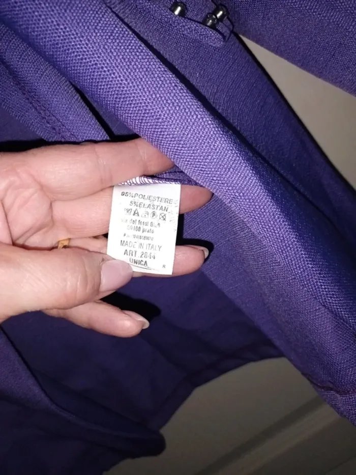 Veste violette légère - photo numéro 4