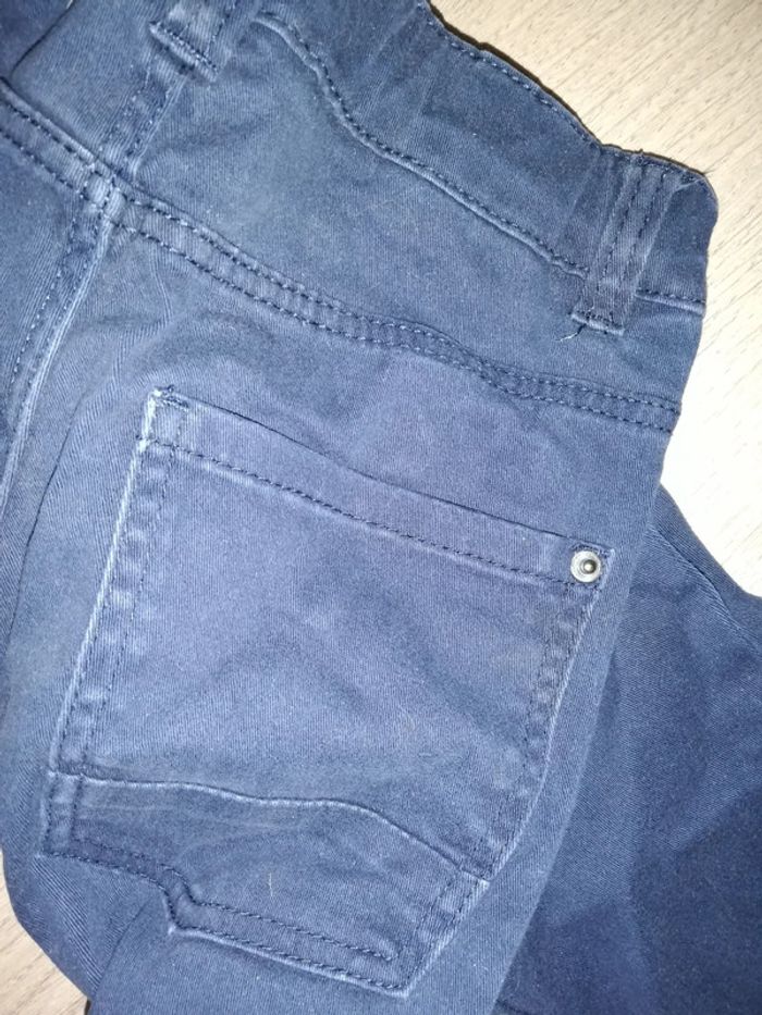 Pantalon skinny fit bleu marine - photo numéro 2