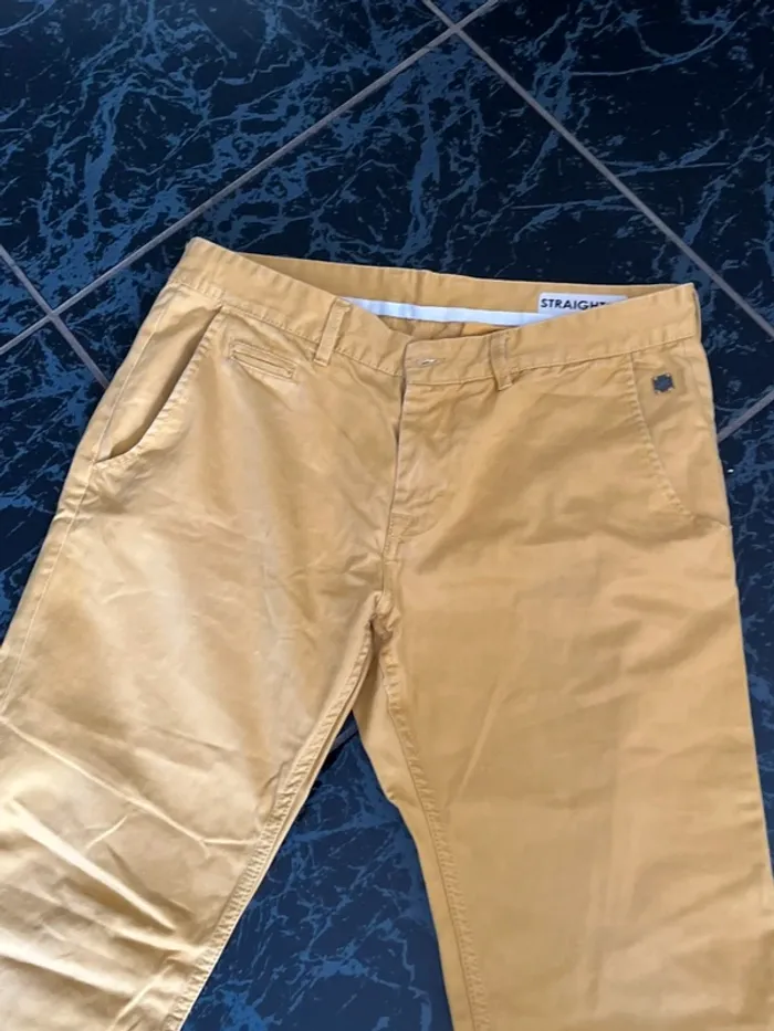 Pantalon moutarde W35L34 - photo numéro 5