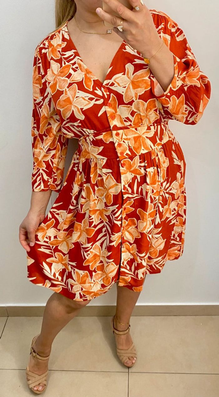 Robe fluide imprimée - photo numéro 5