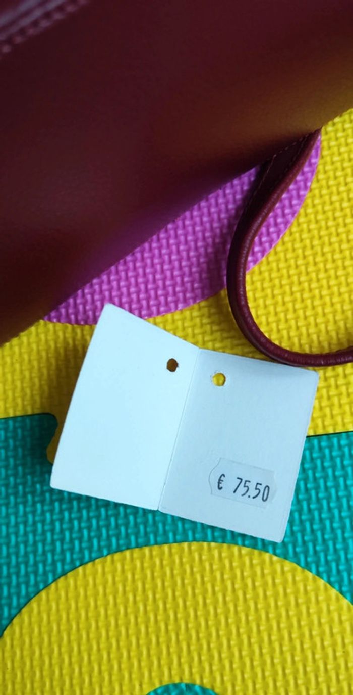 Sac bordeaux femme - photo numéro 7