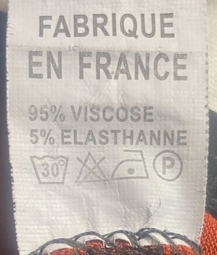 Haut rayé tricolore manches  3/4 - photo numéro 7