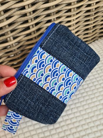 Porte monnaie jeans 