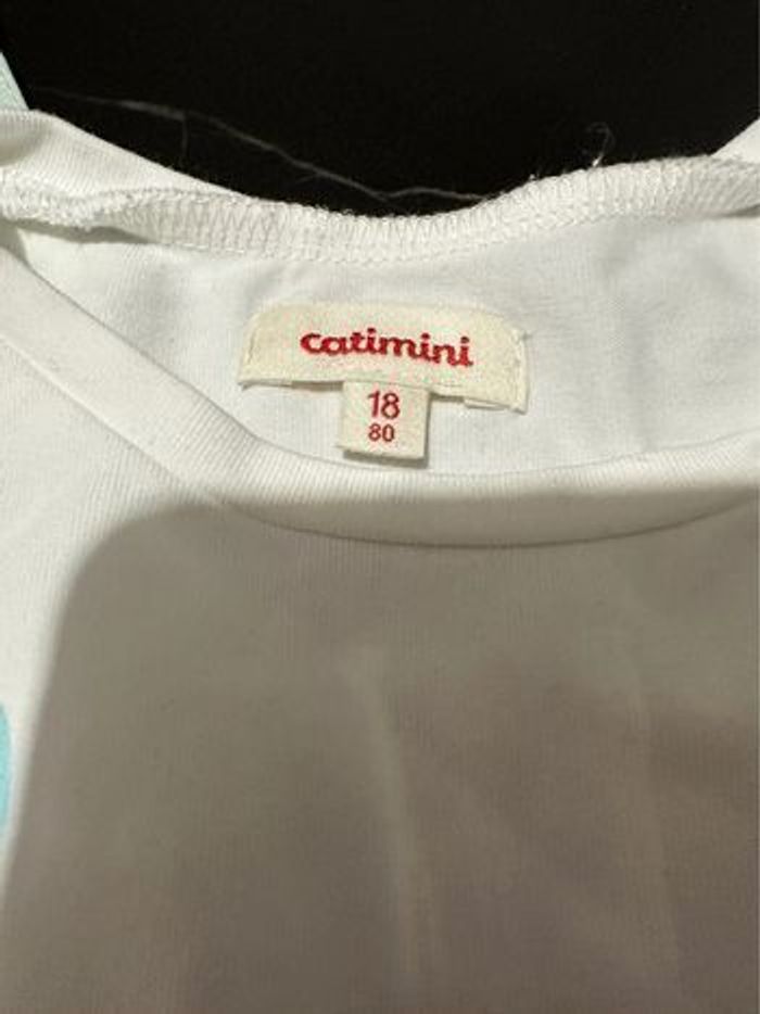 Salopette short et t-shirt Catimini - photo numéro 7