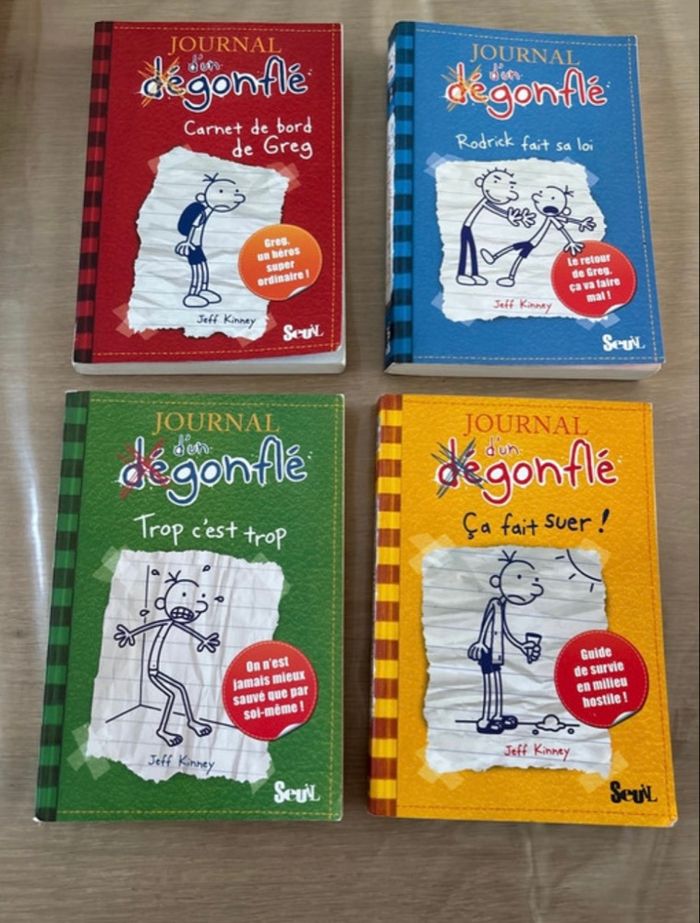 Lot de 18 tomes le journal d’un dégonflé et le carnet top secret - photo numéro 5