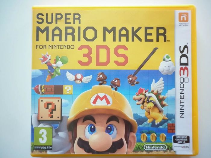 Super Mario Maker Jeu Vidéo Nintendo 3DS