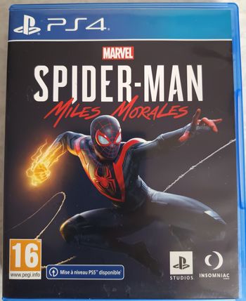Jeu Sony Playstation PS4 MARVEL SPIDER-MAN MILES MORALES en très bon état
