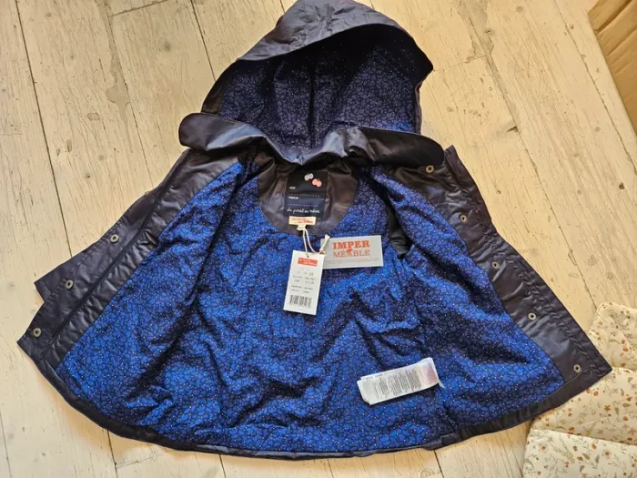 Veste imperméable neuve 24 mois, DPAM - photo numéro 4