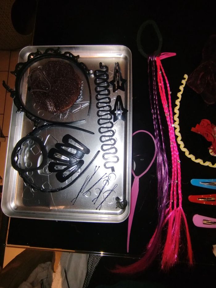 Lot accessoires pour cheveux - photo numéro 4