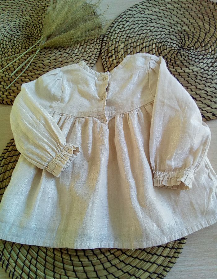 Tunique crème avec fils brillants Tape à l'oeil taille 24 mois - photo numéro 6