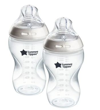 Lot de 2 biberons tommee tippee 