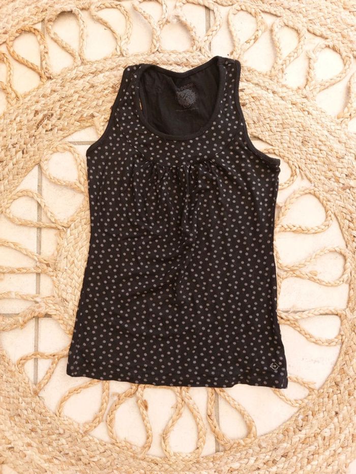 Débardeur bonobo noir à poids