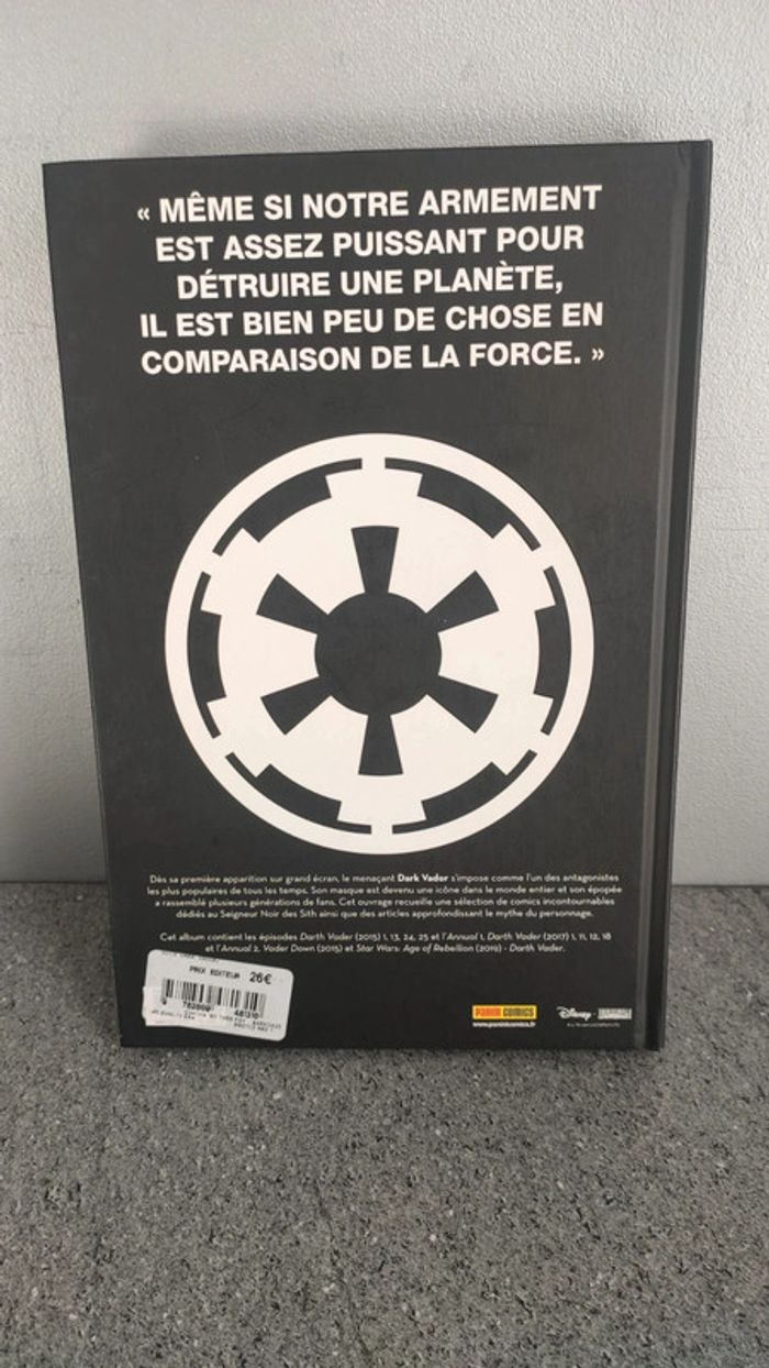 Livre BD star Wars je suis dark Vador excellent état broché - photo numéro 2
