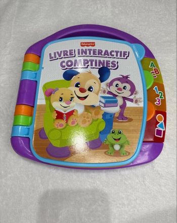 Livre interactif comptines