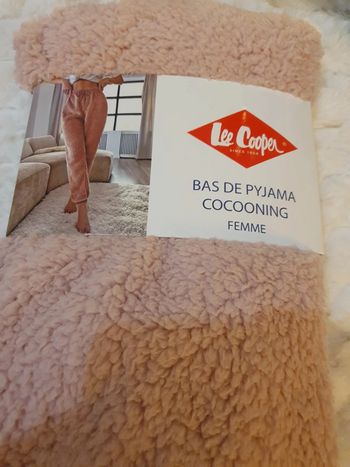 Bas de pyjama cocooning rose tendre Lee Cooper Taille M