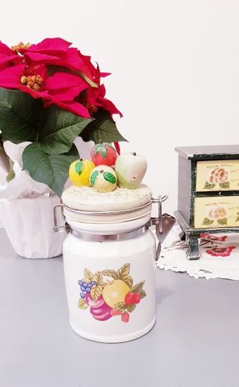 🪴 Pot rond en céramique avec fermeture hermétique 🪴