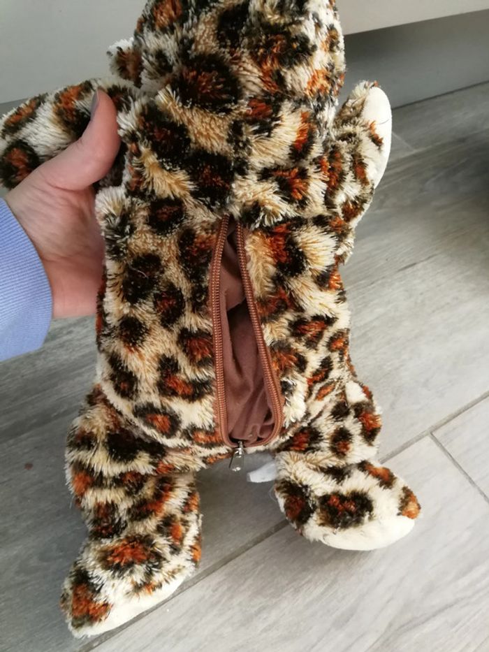 Peluche léoprad range pyjama - photo numéro 4