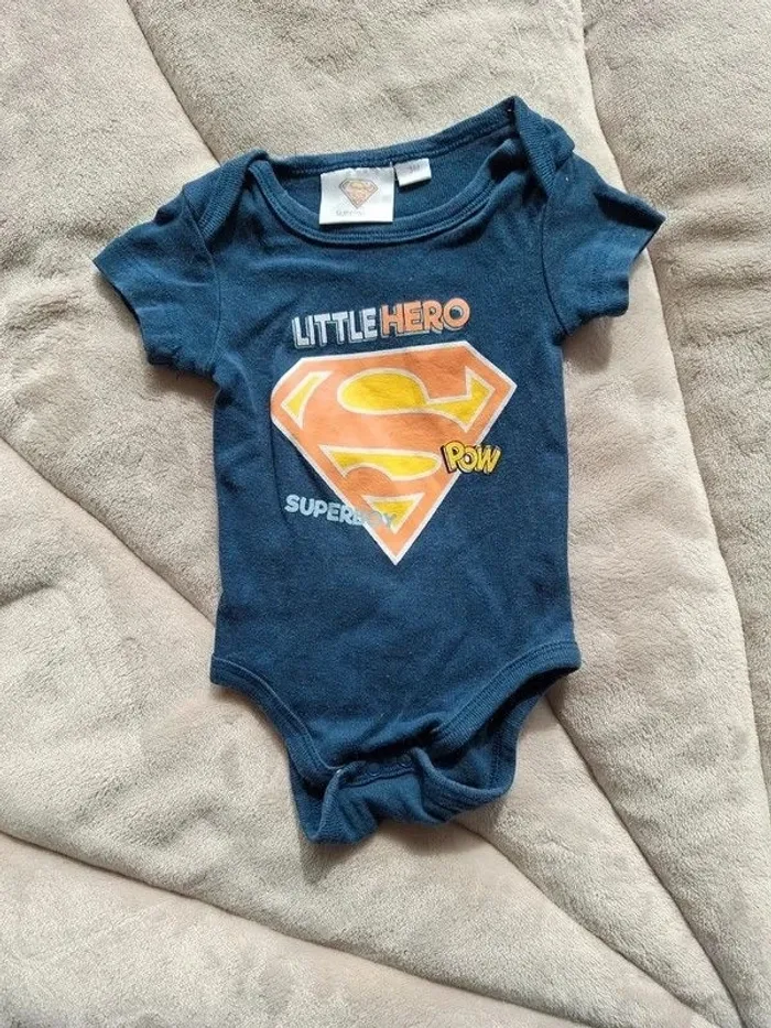 Lot de 2 bodies super heros - photo numéro 2