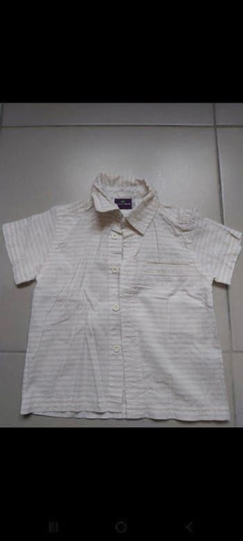 Chemise manche courte 24 mois