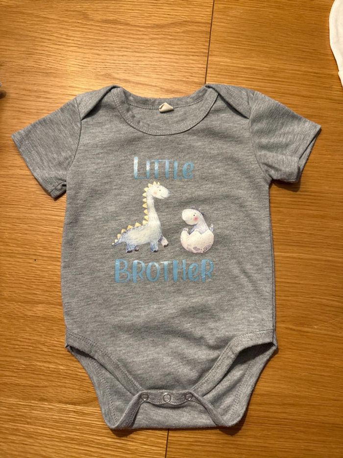 Body manches courtes Little brother 6 mois