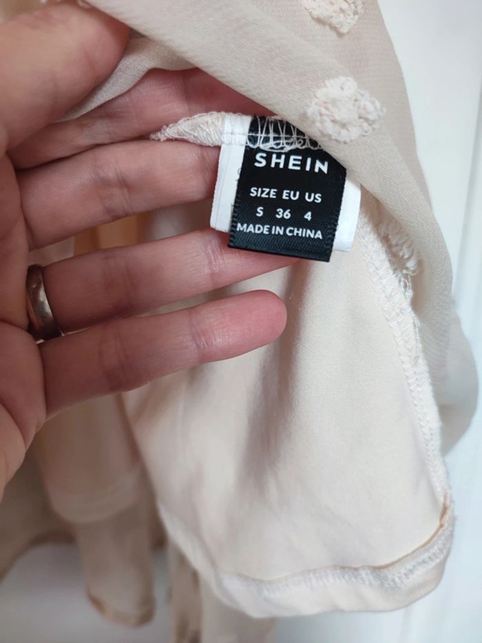 Robe beige taille 36 shein - photo numéro 8
